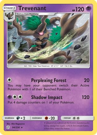 Trevenant 94/236 - SM Cosmic Eclipse