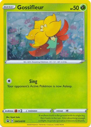 Gossifleur - SWSH010 SWSH010/307 - SWSH Sword & Shield Promo Cards Holofoil