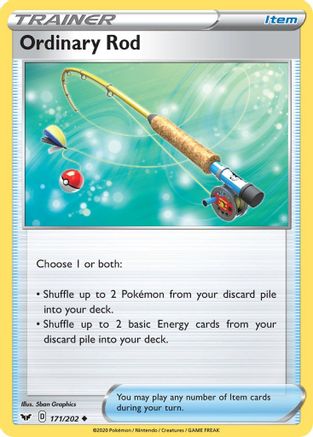 Ordinary Rod 171/202 - SWSH01 Sword & Shield Base Set