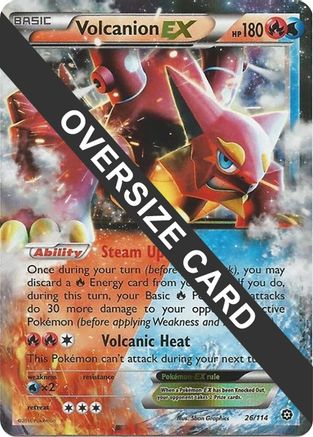 Volcanion - 26/114 26 - Jumbo Cards Holofoil