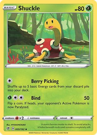 Shuckle 5/192 - SWSH02 Rebel Clash