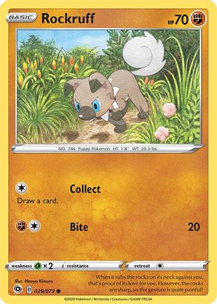 Rockruff 29/73 - Champions Path