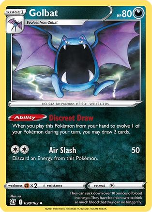 Golbat 90/163 - SWSH05 Battle Styles