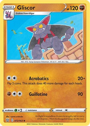 Gliscor 72/163 - SWSH05 Battle Styles