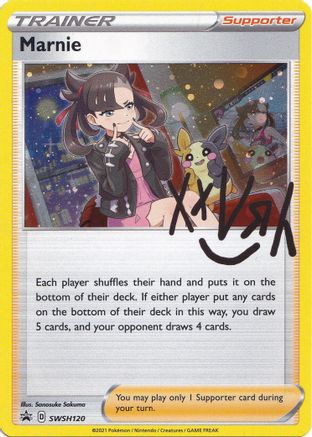 Marnie - SWSH120 SWSH120/307 - SWSH Sword & Shield Promo Cards Holofoil