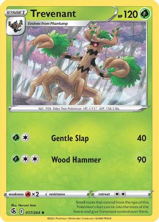 Trevenant 17/264 - SWSH08 Fusion Strike