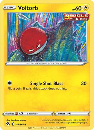 Voltorb 87/264 - SWSH08 Fusion Strike