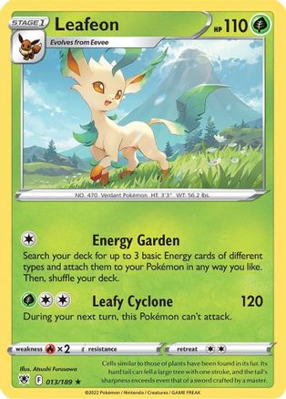 Leafeon 13/189 - SWSH10 Astral Radiance