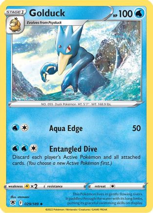 Golduck 29/189 - SWSH10 Astral Radiance