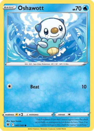 Oshawott 41/189 - SWSH10 Astral Radiance