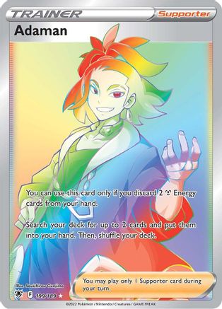 Adaman (Secret) 199/189 - SWSH10 Astral Radiance Holofoil