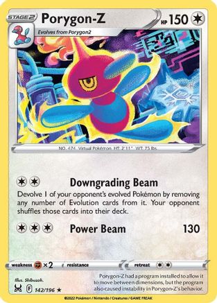 Porygon-Z 142/196 - SWSH11 Lost Origin