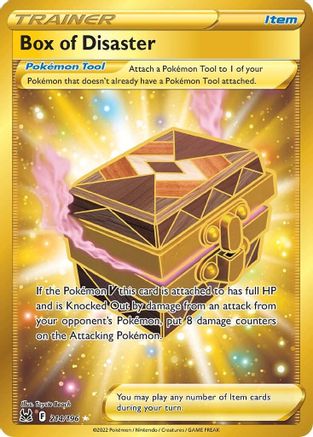 Box of Disaster (Secret) 214/196 - SWSH11 Lost Origin Holofoil