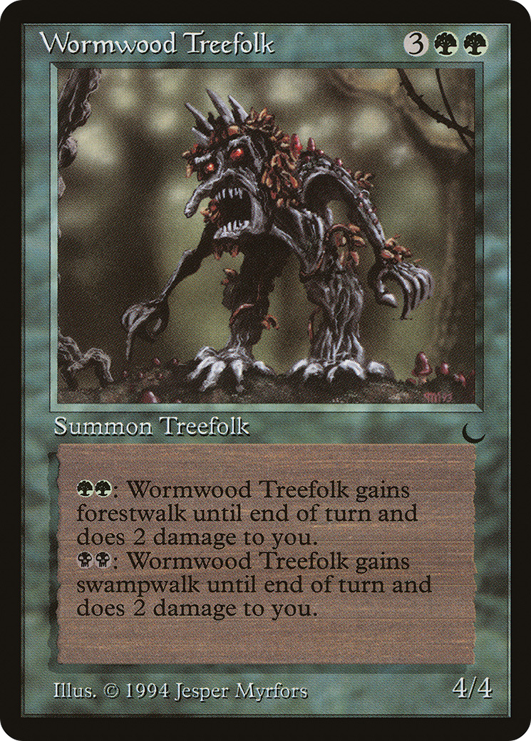 Wormwood Treefolk (DRK-092) - The Dark