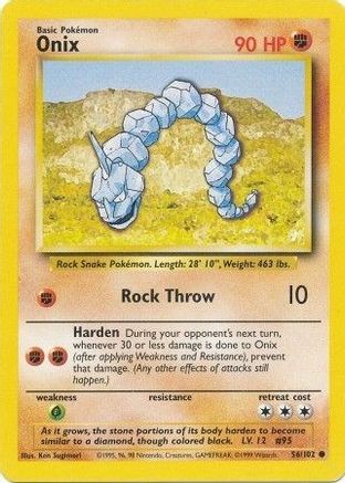 Onix 56/102 - Base Set