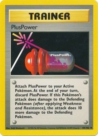 PlusPower 84/102 - Base Set