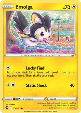 Emolga 54/195 - SWSH12 Silver Tempest