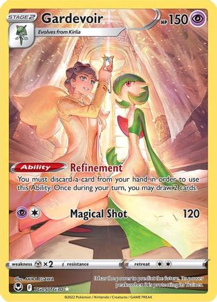 Gardevoir TG05/30 - SWSH12 Silver Tempest Trainer Gallery Holofoil