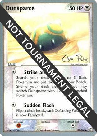 Dunsparce - 2004 (Chris Fulop) 60 - World Championship Decks