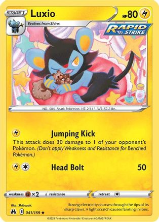 Luxio (41) 41/159 - Crown Zenith