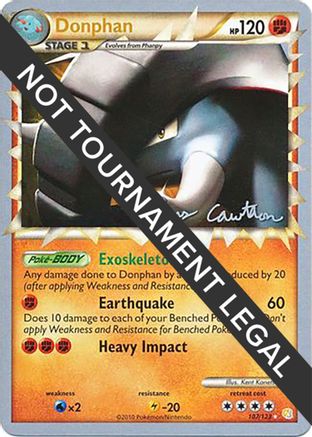 Donphan - 2011 (Ross Cawthon) 107 - World Championship Decks