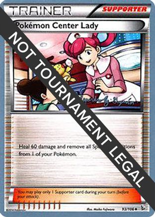 Pokemon Center Lady - 2015 (Alejandro Ng-Guzman) 93 - World Championship Decks