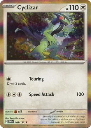 Cyclizar - 164/198 164 - SV01 Scarlet & Violet Base Set Holofoil