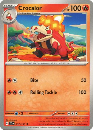 Crocalor 37 - SV01 Scarlet & Violet Base Set