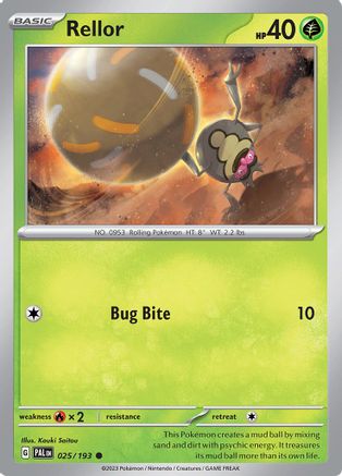 Rellor - 025/193 25 - SV02 Paldea Evolved