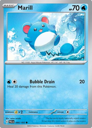 Marill - 044/193 44 - SV02 Paldea Evolved