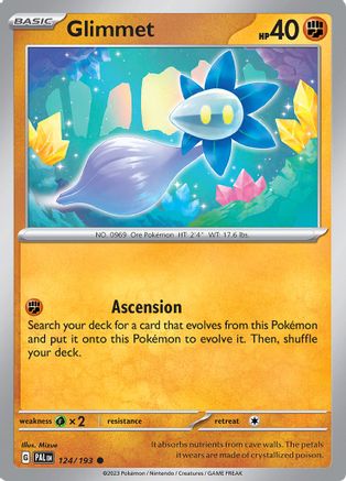 Glimmet - 124/193 124 - SV02 Paldea Evolved Reverse Holofoil