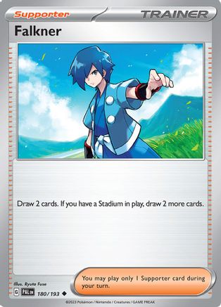 Falkner - 180/193 180 - SV02 Paldea Evolved