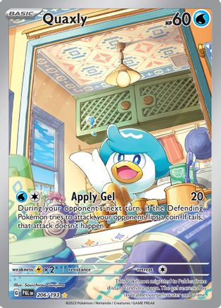 Quaxly - 206/193 206 - SV02 Paldea Evolved Holofoil