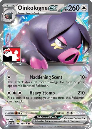 Oinkologne ex 158 - Prize Pack Series Cards Holofoil
