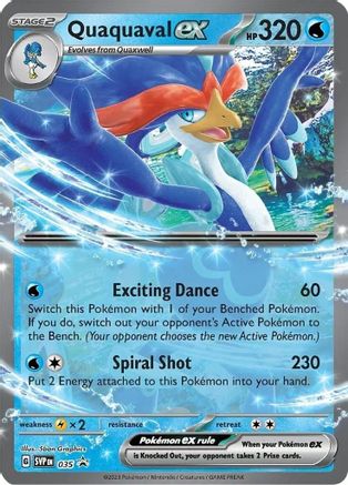 Quaquaval ex - 035 35 - SV Scarlet & Violet Promo Cards Holofoil