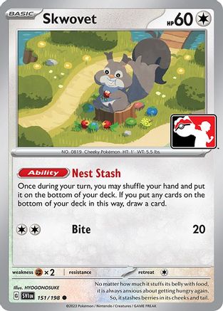Skwovet 151 - Prize Pack Series Cards