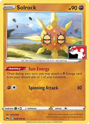 Solrock 69 - Prize Pack Series Cards