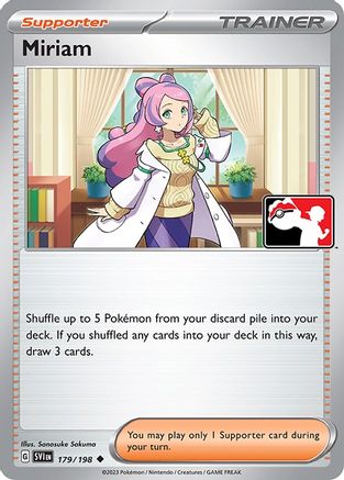 Miriam 179 - Prize Pack Series Cards