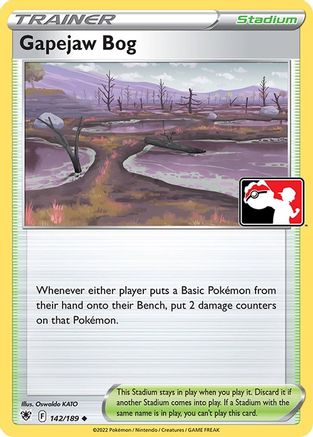 Gapejaw Bog 142 - Prize Pack Series Cards