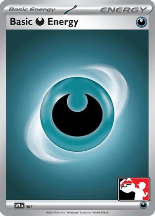 Basic Darkness Energy 7 - Prize Pack Series Cards Holofoil