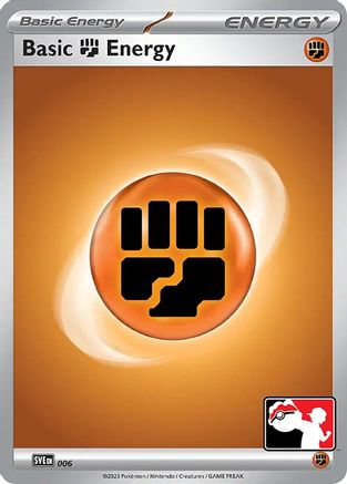 Basic Fighting Energy 6 - Prize Pack Series Cards