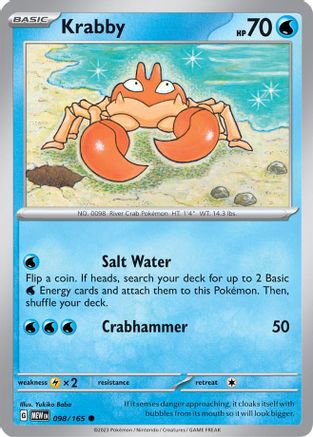 Krabby 98 - SV Scarlet & Violet 151