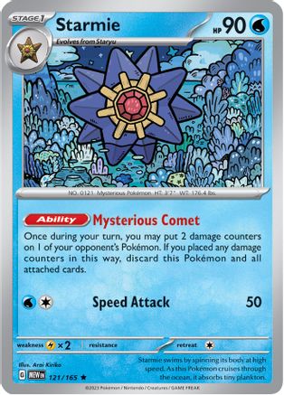Starmie 121 - SV Scarlet & Violet 151 Holofoil