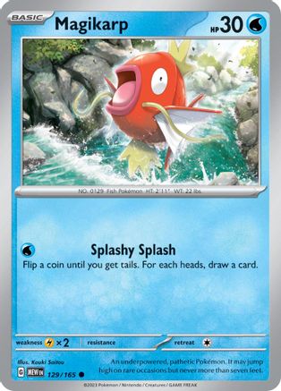 Magikarp 129 - SV Scarlet & Violet 151