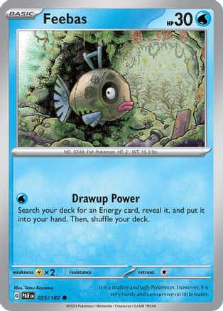 Feebas 35 - SV04 Paradox Rift Reverse Holofoil