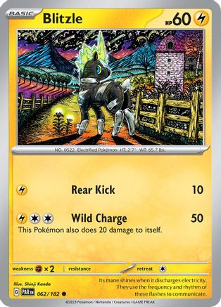 Blitzle - 062/182 62 - SV04 Paradox Rift