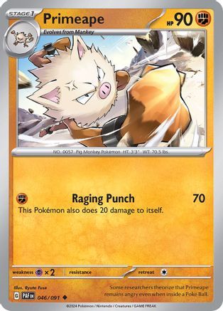 Primeape - 046/091 46 - SV Paldean Fates