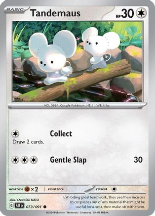 Tandemaus - 073/091 73 - SV Paldean Fates Reverse Holofoil