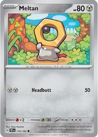Meltan - 116/162 116 - SV05 Temporal Forces Reverse Holofoil