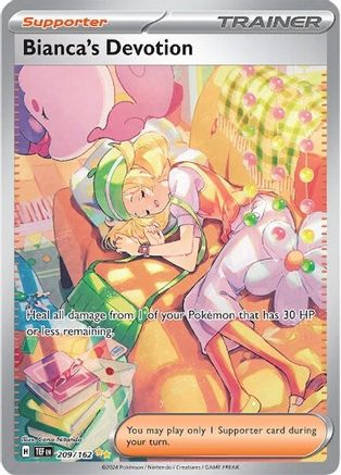Bianca's Devotion - 209/162 209 - SV05 Temporal Forces Holofoil